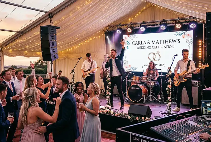 DJ profesional en boda