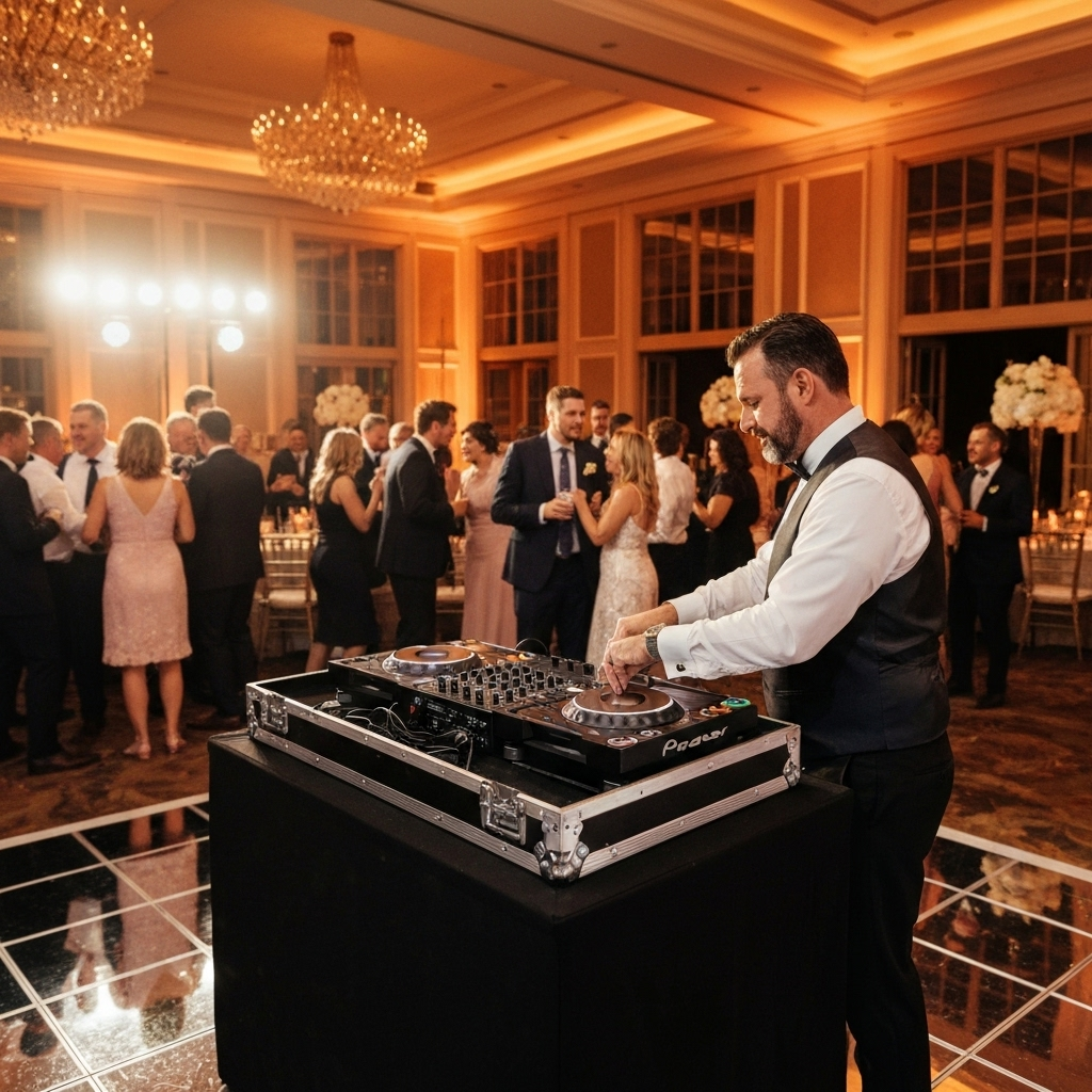 DJ profesional en boda